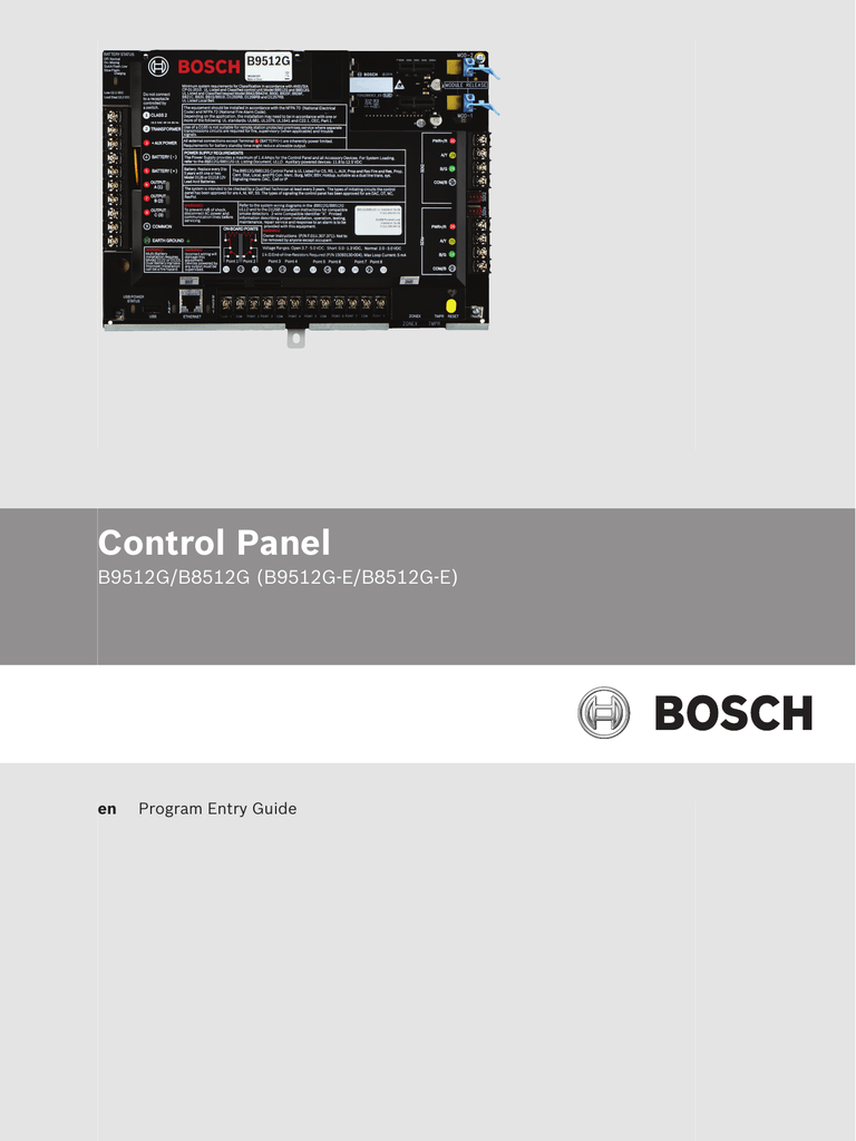 Bosch Installation Manual | Manualzz