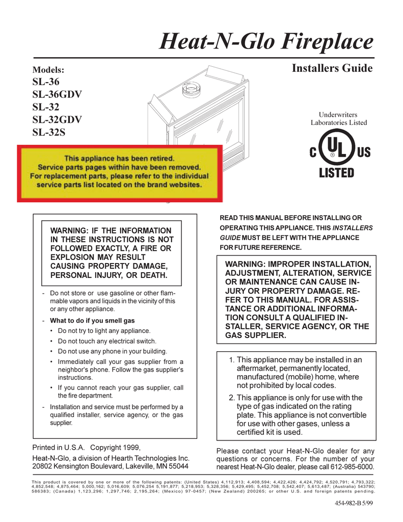 HeatNGlo Fireplace Manualzz