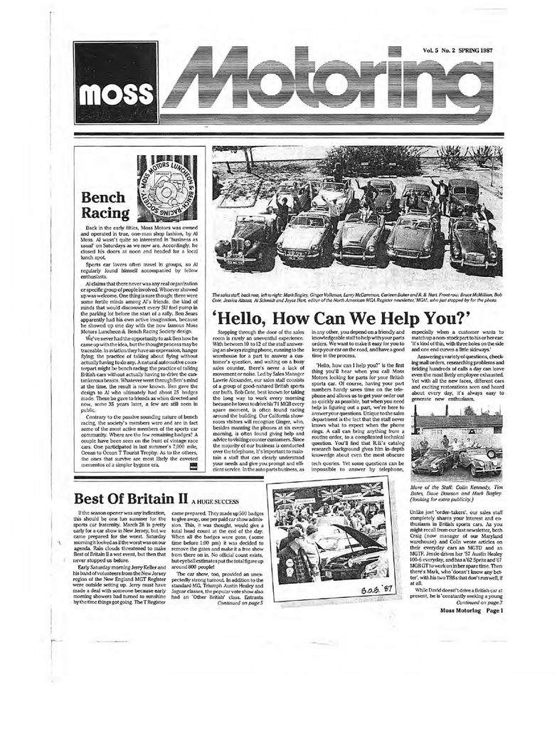 PDF - Moss Motoring | Manualzz.com