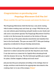Prepology Microwave Grill Pan Set User Manual