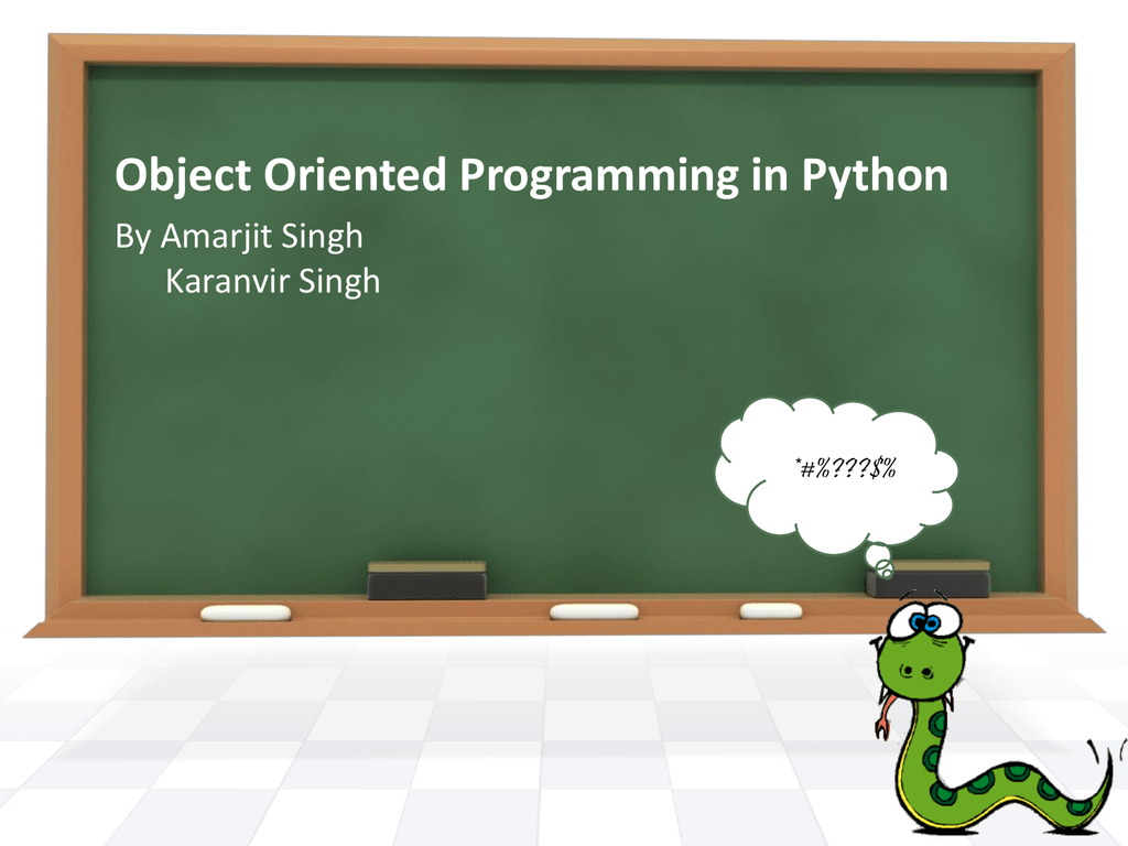 Oop in python telusko