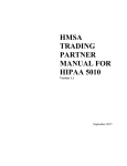 HMSA HIPAA 5010 Manual