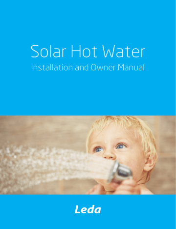 Leda Solar Hot Water Install Manual Aug 2015 | Manualzz