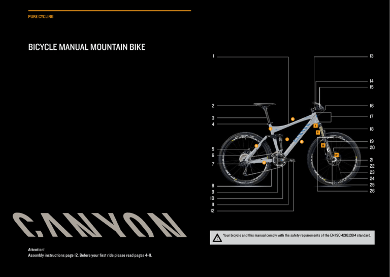 slim cycle user manual