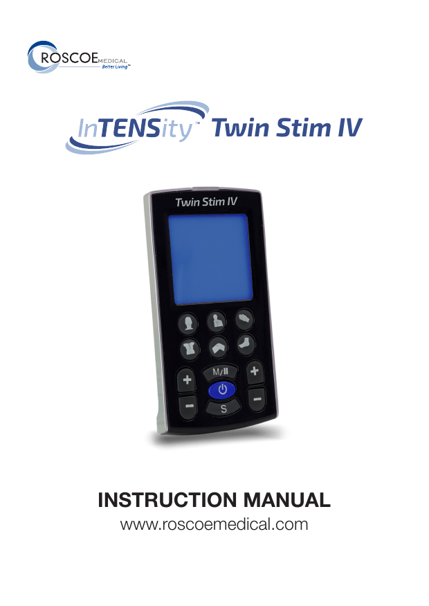 Fabrication Enterprises 131602 InTENSity Twin Stim IV TENS and EMS
