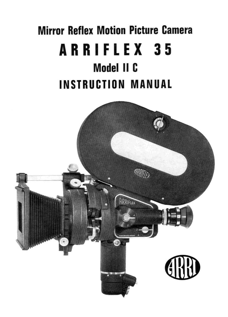 Arriflex IIC Manual - Manualzz