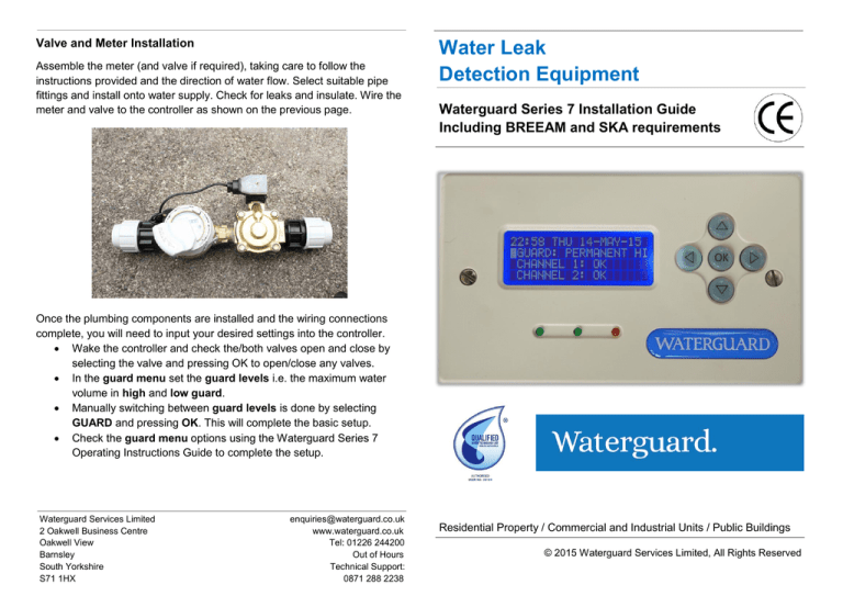 Flow Guard By Water Guard Manual