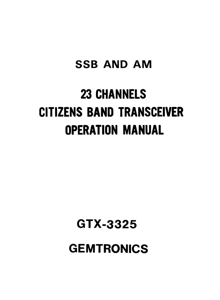 Ssb Frequency Chart