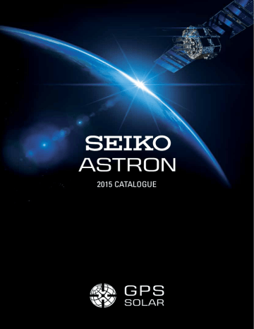seiko astron user manual