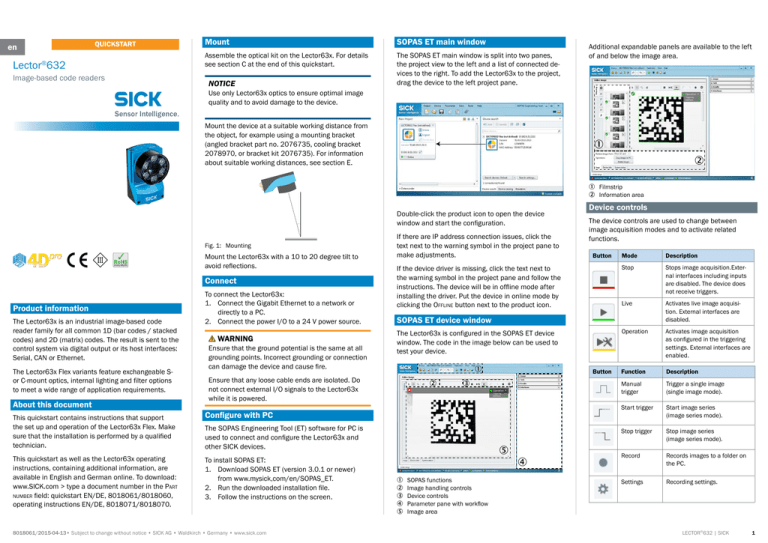 Lector632 Image Based Code Readers Manualzz