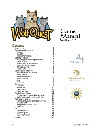 wolfquest 2.5 system requirements