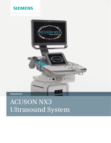 ACUSON NX3 Ultrasound System | Manualzz