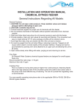 Griswold Water Systems Chemical Bypass Feeder Installation and Operation Manual
