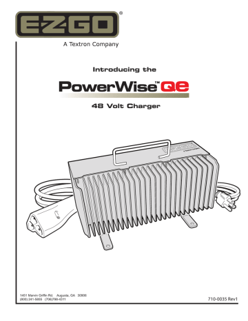 Ezgo Powerwise Qe User Manual Manualzz Ezgo Powerwise Qe User Manual Manualzz, Ez Go Textron Battery Charger Wiring Diagram Pdf