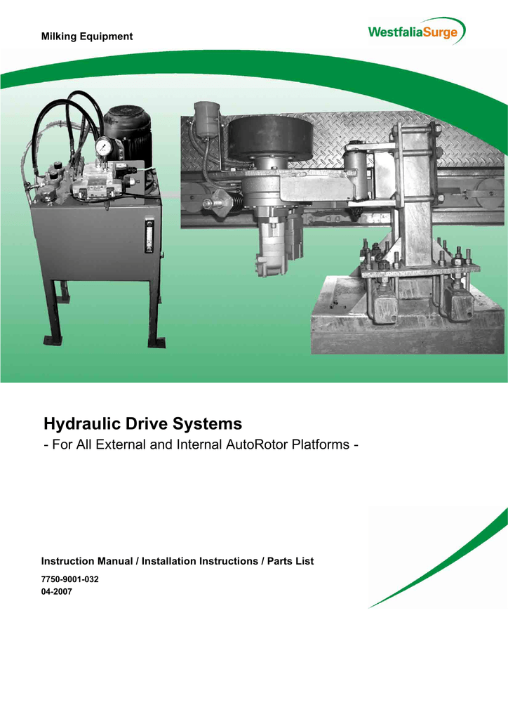 Hydraulic Drive Systems Manualzz