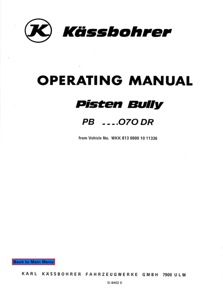 Operating Manual Manualzz