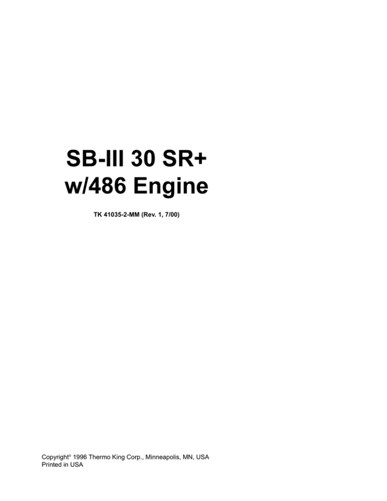 SB III 30 SR+ - Grease Monkey Road Squad llc | Manualzz