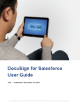 DocuSign for Salesforce User Guide