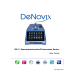 DeNovix DS-11 FX+, DS-11 FX, DS-11 11+ User Guide