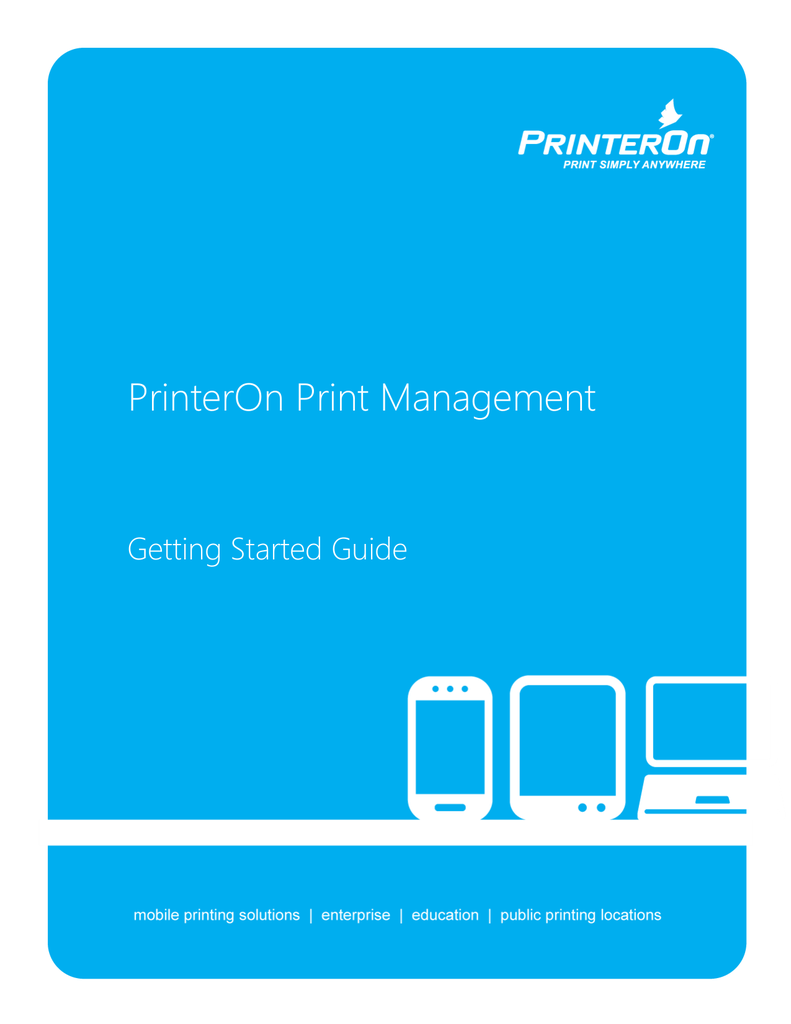 PrinterOn Guides Manualzz