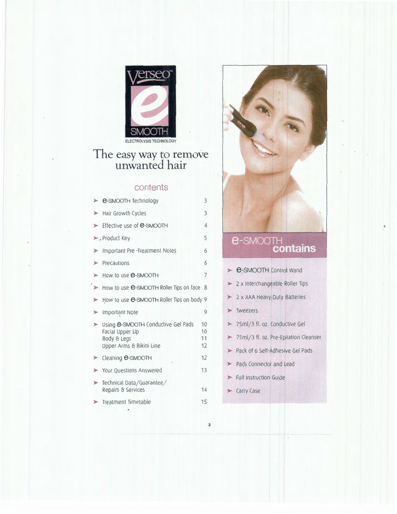 The Easy Way To Remove Unwanted Hair Manualzz Com