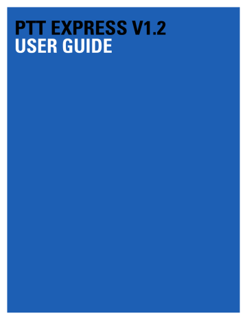 Ptt Express V1 2 User Guide Manualzz