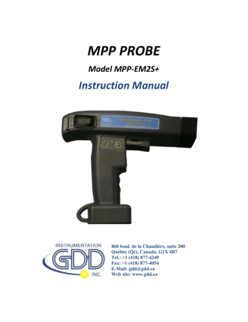 MPP EMS2+ User`s Guide | Manualzz