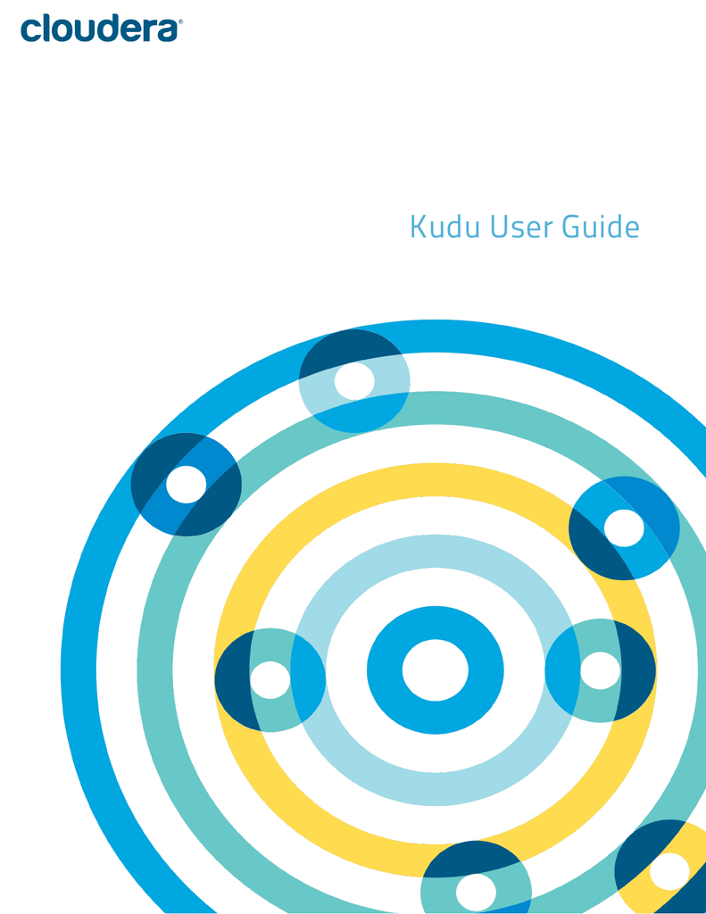 Kudu User Guide Manualzz