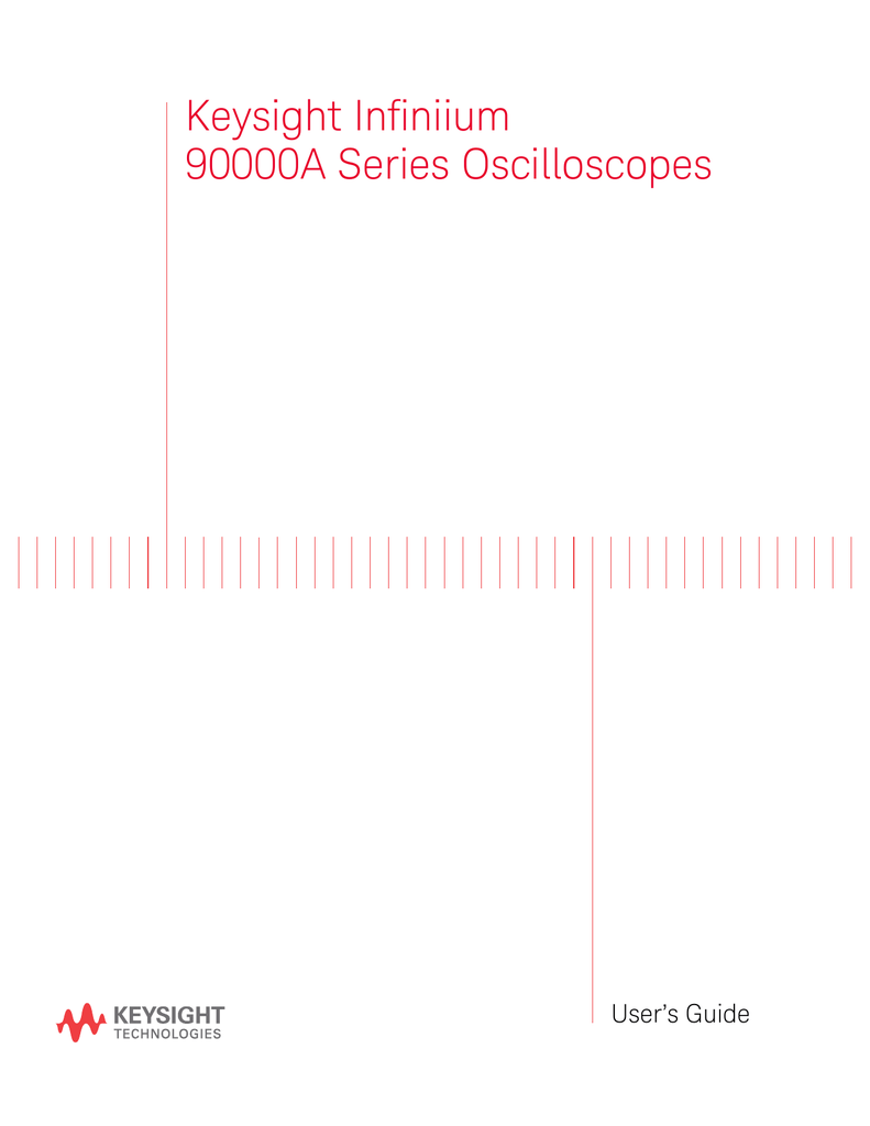 Keysight Infiniium VSeries Oscilloscopes User`s Guide Manualzz