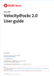 Business Internet Banking Velocity@ocbc 2.0 User guide