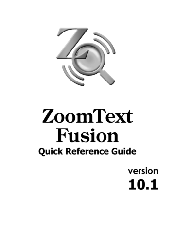 zoomtext 11 reading more than one line