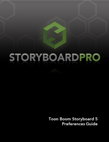 Storyboard Pro 7 Online Help: General Preferences