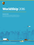 UPS WorldShip 2016 Integration Guide + AI Chat