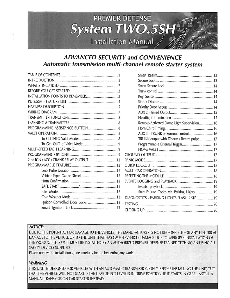 System Two 5 Sh Install Guide Manualzz