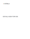 SDK for iOS - User Manual