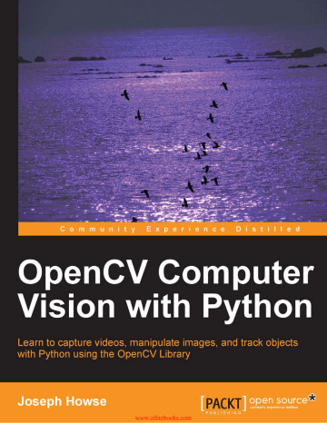 Opencv Computer Vision With Python Manualzz