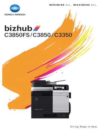 konica minolta bizhub drivers c3850fs