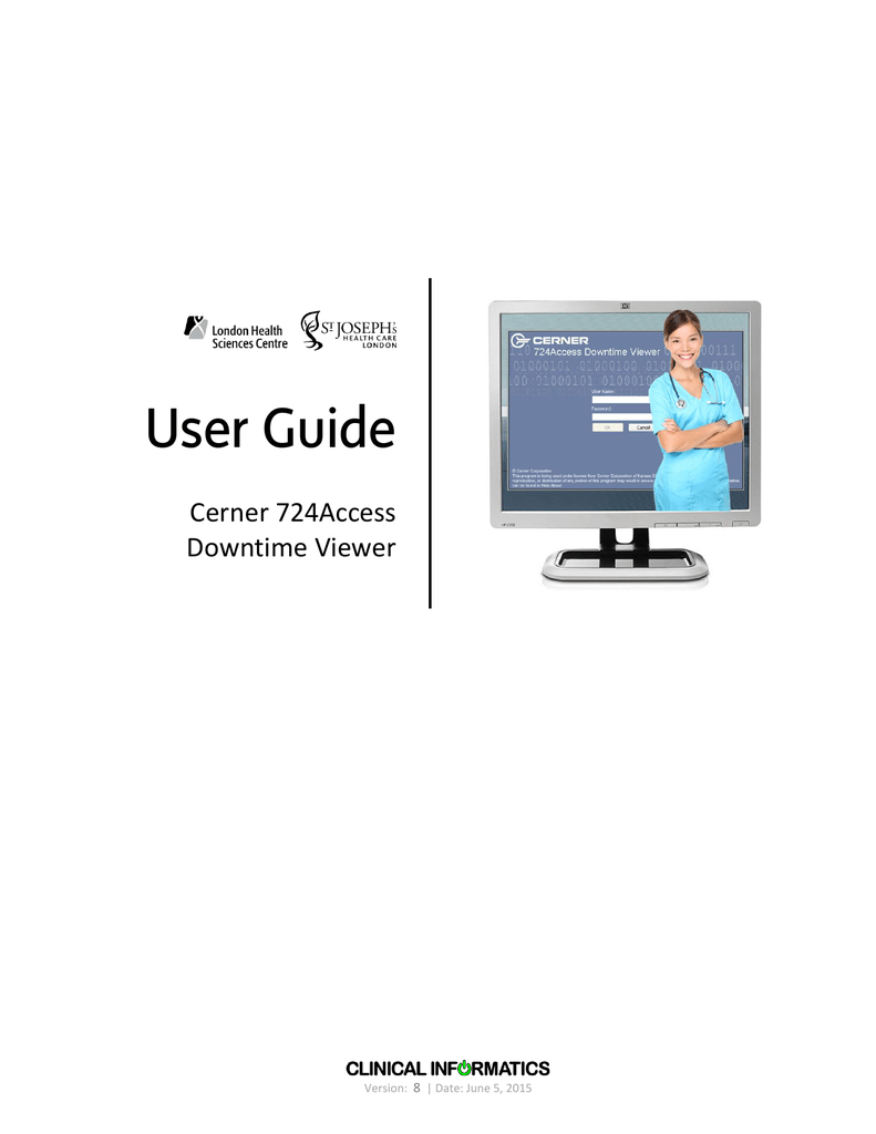 Cerner 724access Downtime Viewer Manualzz