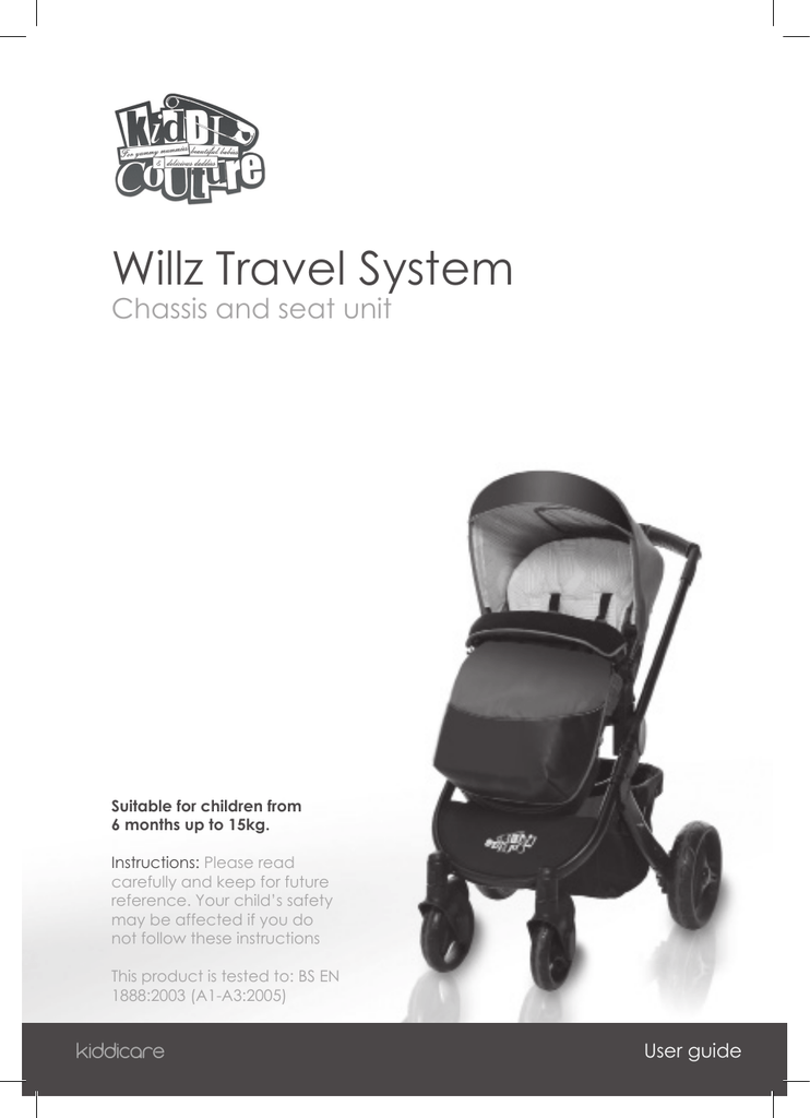kiddicare travel system
