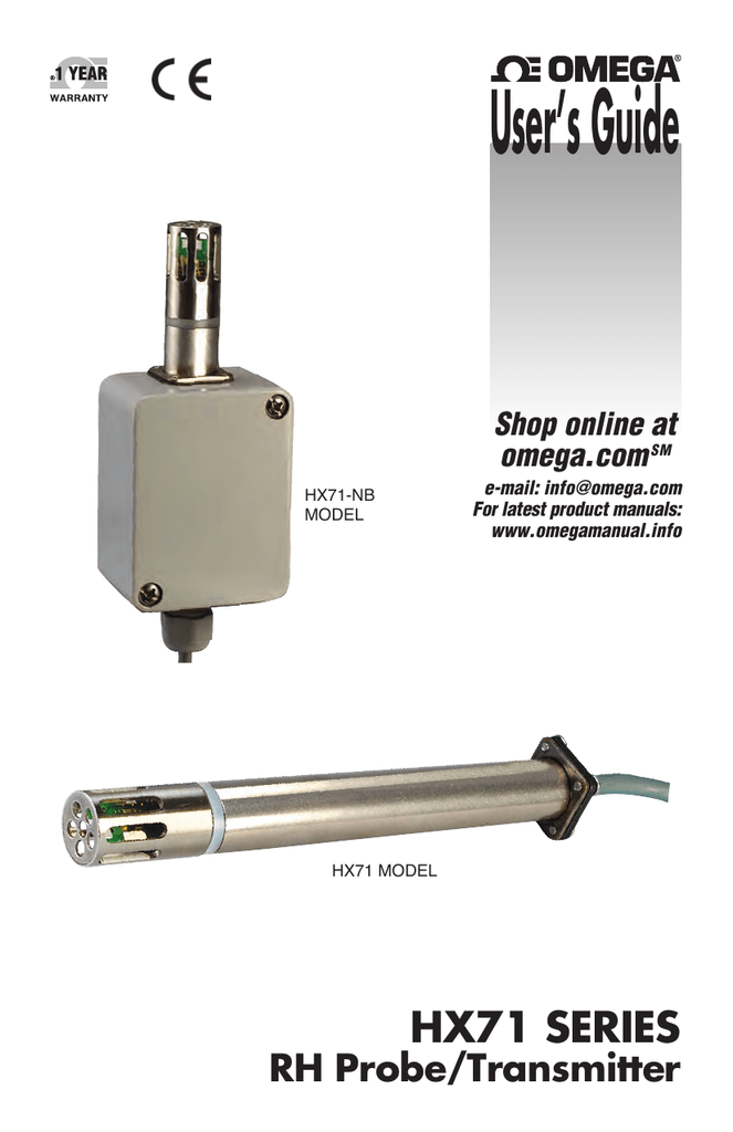 Omega Manual Manualzz