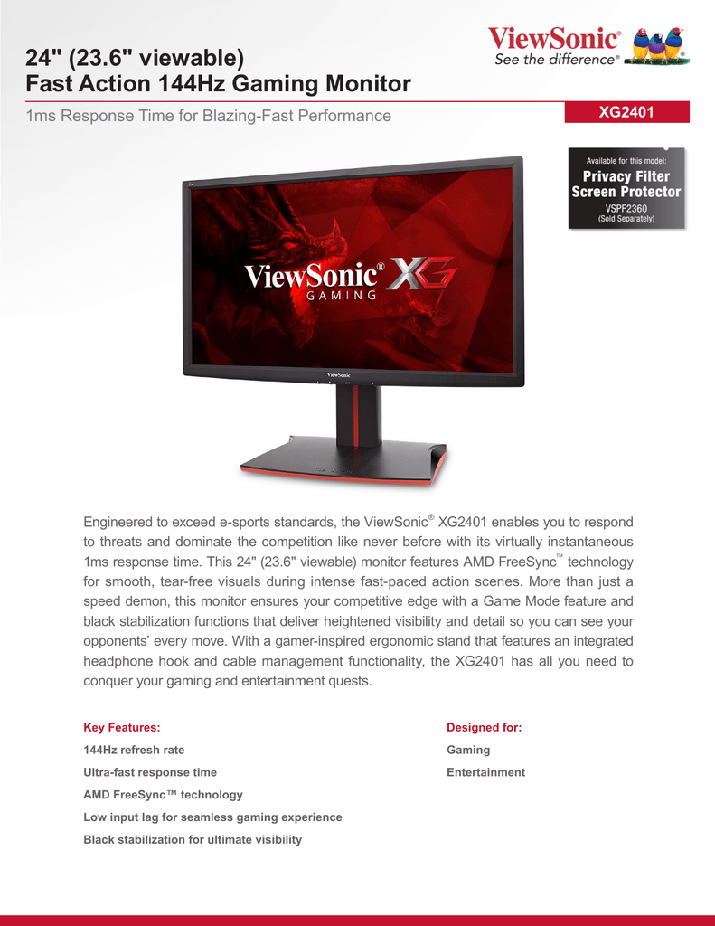 XG2401 Datasheet | Manualzz