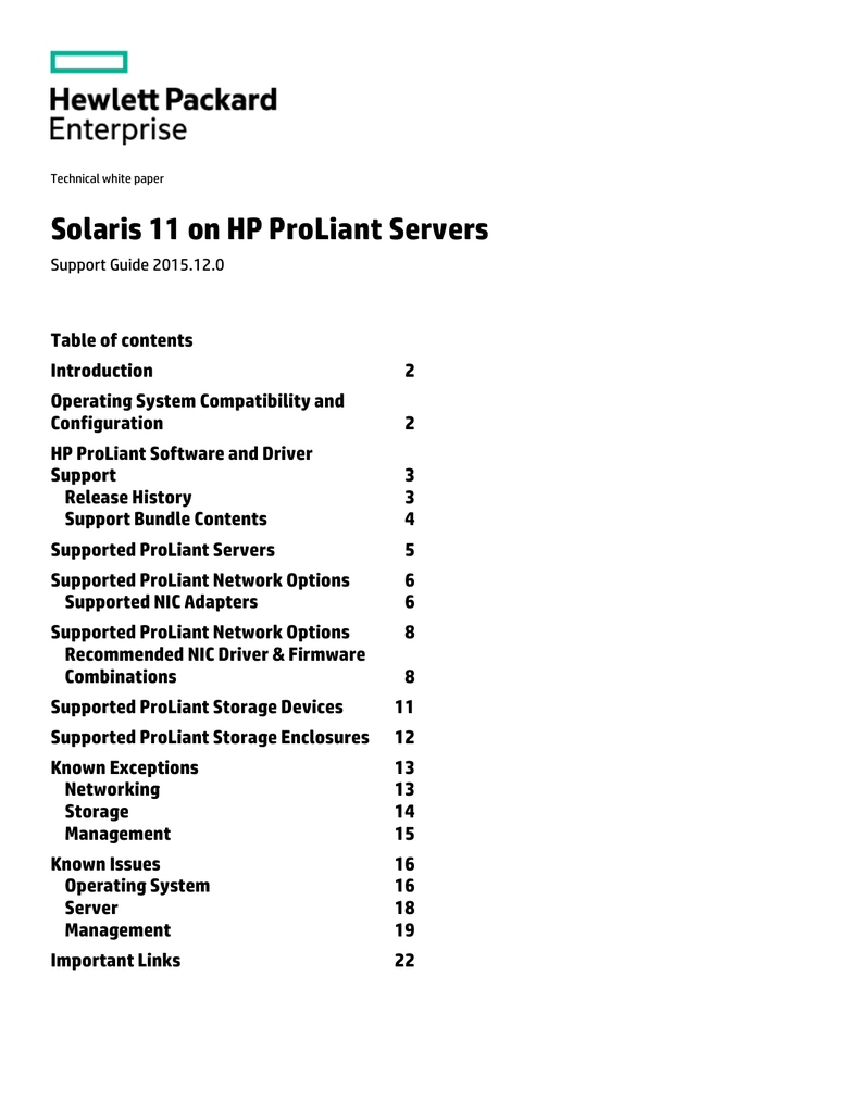 Hp Proliant Server Drivers