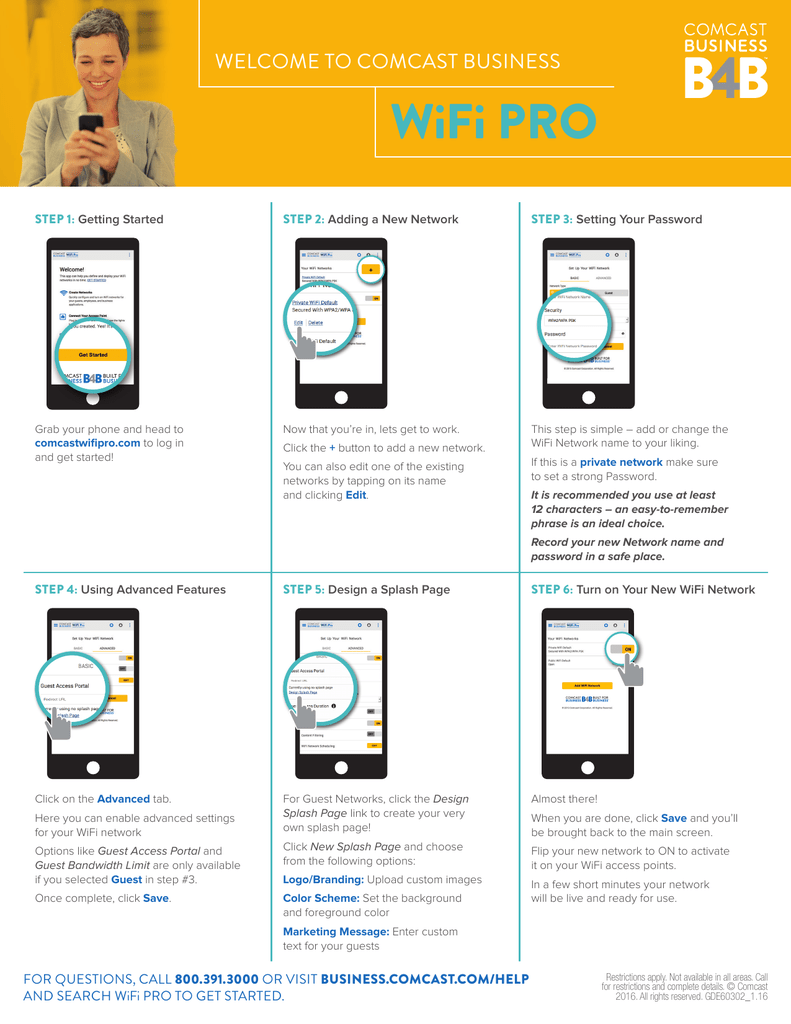 COMCAST BUSINESS WiFi PRO Manualzz