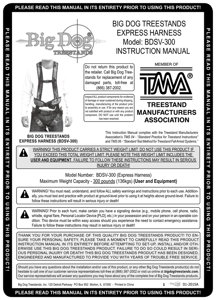 big dog tree stand replacement seat