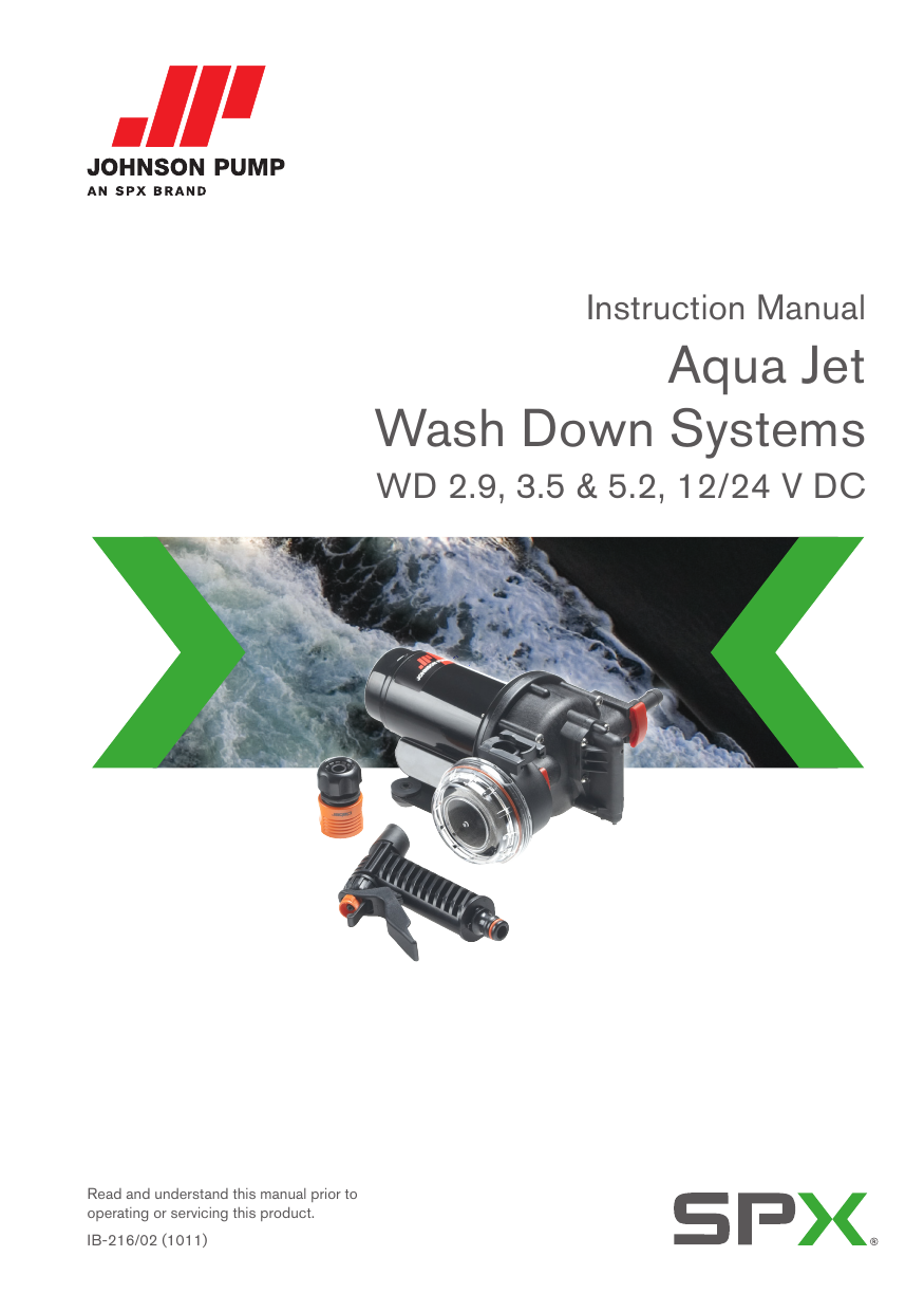 Aqua Jet Wash Down Systems Manualzz