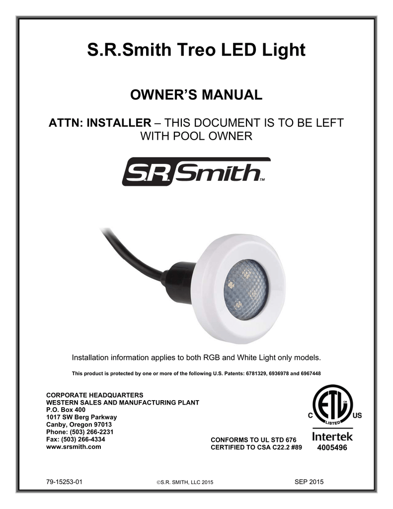 Fiberstars Pool Lights Manual Shelly Lighting