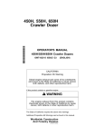 John Deere 450H, 550H, 650H Crawler Dozer Operator's Manual