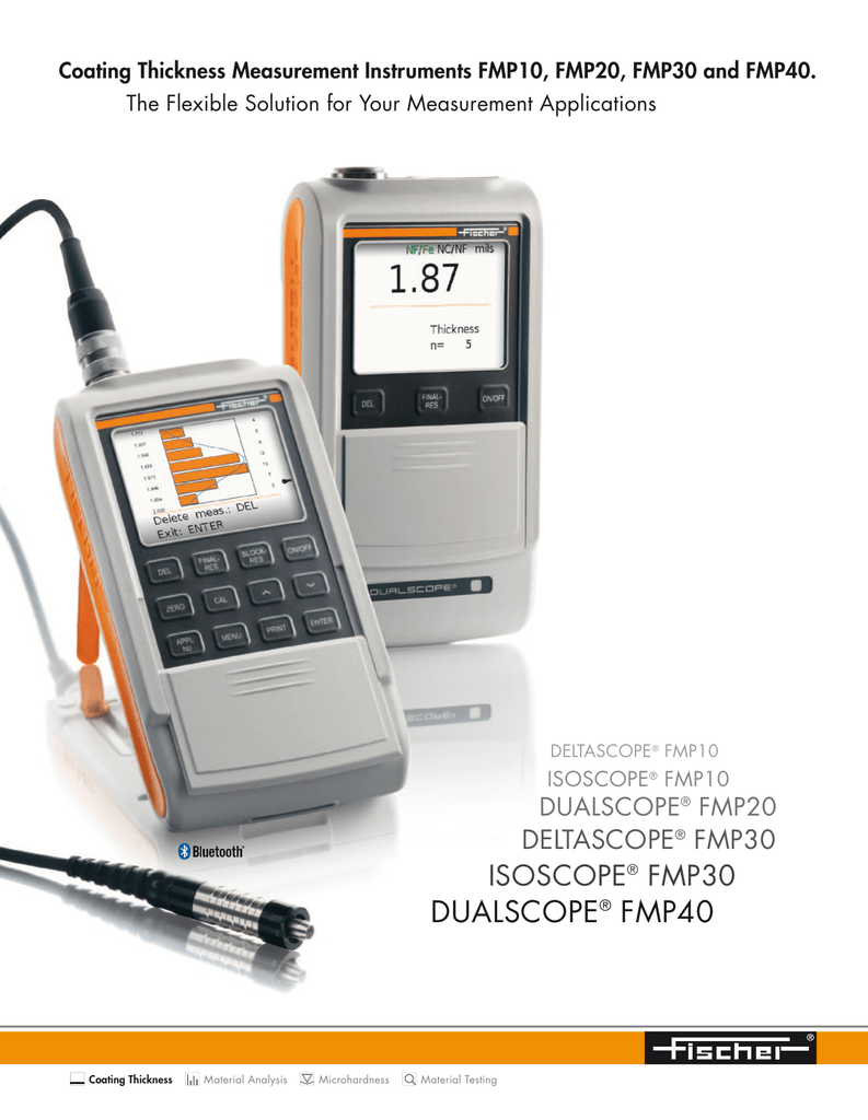 DELTASCOPE® FMP10 and FMP30 Manualzz