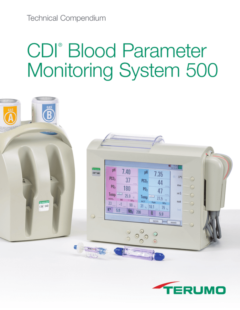 CDI® Blood Parameter Monitoring System 500 Manualzz