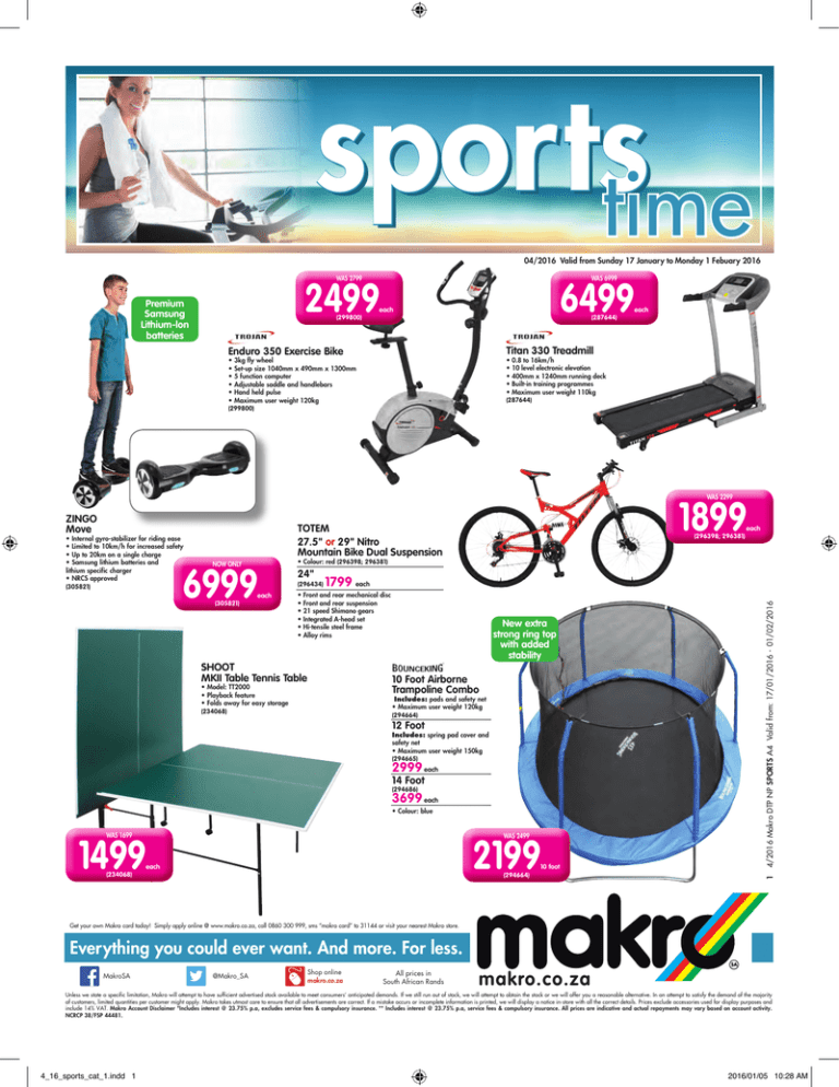 Makro 2024 bicycle trainer